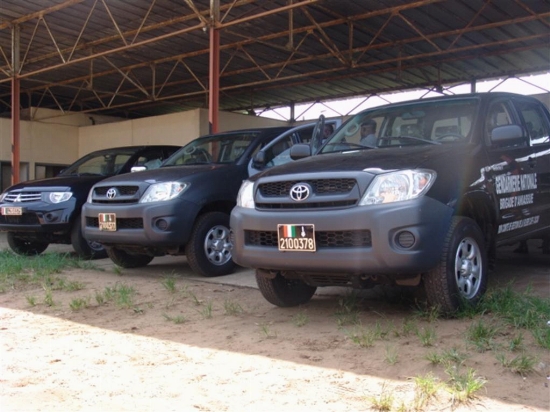 Sécurité : Trois brigades de gendarmerie équipées en véhicules 4x4